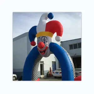 Event Advertising Inflatable clown Arch Entrance Decoration Cheap Theme Of children's Paradise Clown Inflatable Arch