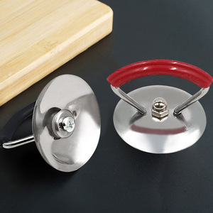 Stainless Steel Universal Pot Lid Handle Red Black C1Q2A C1Q29 High Temperature Resistant Cookware Parts - Product Image 1