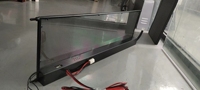 Écran LED transparent pour voiture, mur vidéo invisible, haute luminosité, notifications d'alarme CMS RDM, garantie 1 an