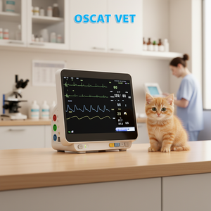 เครื่องมือสัตวแพทย์ OSCAT เครื่องวัดสัญญาณชีพผู้ป่วยแบบหลายพารามิเตอร์ขนาด 14 นิ้ว ECG SpO2 NIBP ETCO2 สำหรับโรงพยาบาลสัตว์ รุ่น VM14pro 1 - Product Image 5