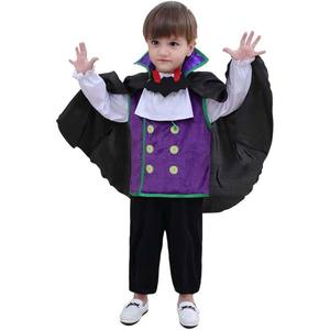 <strong>Halloween</strong> Infants <strong>Toddlers</strong> Baby <strong>Boys</strong> Vampire <strong>Costume</strong> 4-Piece Outfit HCFB-002 - Product Image 2