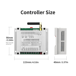 Chất lượng cao 433Mhz/315Mhz/868MHz không dây công nghiệp điều khiển từ xa 2 kênh điện DC12-48V AC100-380V Mã học tập - Product Image 4
