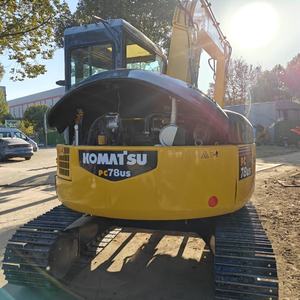 Japanese Used <b>Mini</b> Excavators Engineering KOMATSU <b>PC</b> 78US Second Hand Crawler <b>Mini</b> Excavator for Sale - Product Image 1