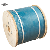 Cable de Acero Galvanizado de Alto Contenido de Carbono de 18-32 mm 6x37+FC con Servicios de Soldadura y Doblado