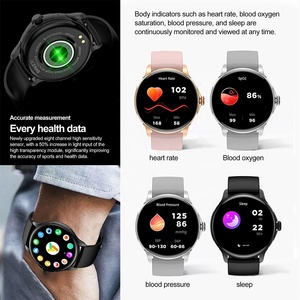 Moda HK49 Smartwatch NFC BT Llamada Teléfono Sangre Salud Oxígeno Sueño Deporte Fitness Tracker AMOLED <span class=keywords><strong>Da</strong></span> Fit Reloj inteligente HK49 - Product Image 4