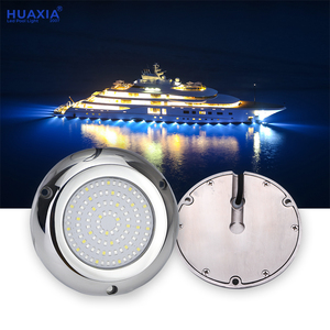 Luce da Barca a LED RGBW Huaxia DC 12V a Incasso Subacquea Marina in Acciaio Inossidabile 316 con Materiale PC - Product Image 1