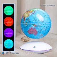 Boule de lévitation magnétique de 6 pouces en gros Rotation automatique Décoration créative pour la maison Cadeau d'affaires haut de gamme Décoration de bureau