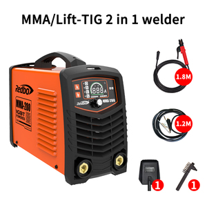 Portable double tension LCD intelligent MMA <span class=keywords><strong>machine</strong></span> à souder 200amp petit onduleur IGBT arc cc 110V 220V soudeuses à bâton pour <span class=keywords><strong>amazon</strong></span> - Product Image 2