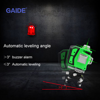 Hugaide — laser numérique 4d vert à 360 degrés, nivellement automatique, meilleure vente