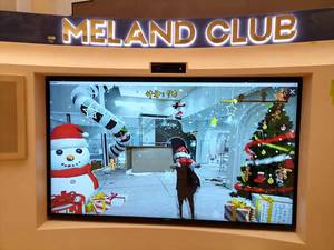 สนามเด็กเล่นในร่มแบบออลอินวัน 98 นิ้ว พร้อมระบบ AR สำหรับเด็ก  ระบบตรวจจับการเคลื่อนไหว Kinect  เกมแบบอินเทอร์แอคทีฟ รองรับน้ำหนักได้มากกว่า 500 กิโลกรัม - Product Image 4