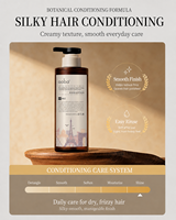 Après-shampoing parfumé au thé blanc Aoba, hydratant, soyeux, réparateur pour cheveux abîmés, secs, crépus, permanentés, OEM ODM Marque Privée