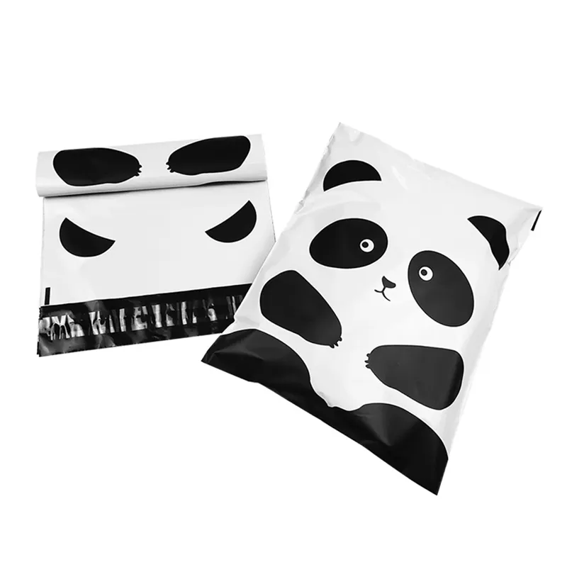 10x13 polegada Estoque de Alta Qualidade Dinossauro Panda Correio Plástico Poli Mailers para Crianças Roupas Crianças Pink Mailing Bag