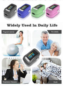 Oxy Y Tế Màn hình oximetro di động xung oximetro ngón tay Clip xung Đo Oxy với MDR - Product Image 6