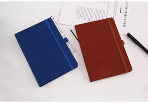 Libreta A5 de PU con Tapa Dura, Nuevo Diseño con Patrón de Mármol, Banda Elástica, Logotipo Personalizado para Empresas, para Promoción Empresarial - Product Image 4