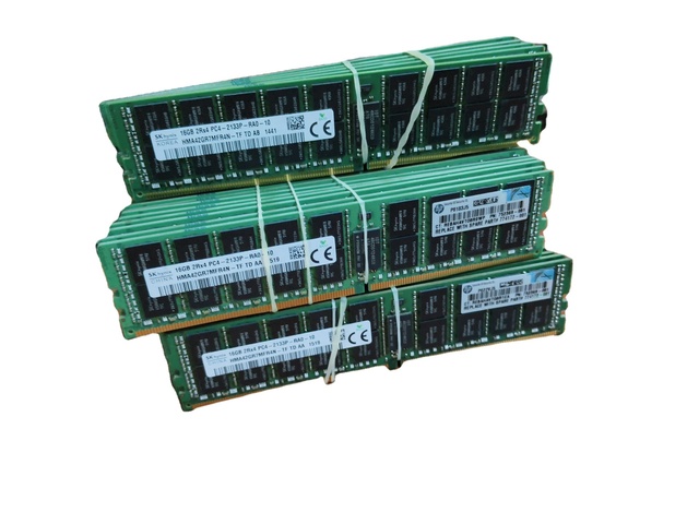 16GB DDR4 ECC RDIMM 2133MHz RAM Quick Compatible Memory for R730/R740 Rack Server in Stock