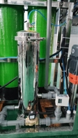 Système de traitement de l'eau par osmose inverse 500lph Système de traitement de l'eau Plan de traitement de l'eau Usine d'eau potable