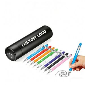 Bolígrafos Promocionales Metálicos Naranja con Logotipo Empresarial, Bolígrafo Personalizado con Impresión - Product Image 1