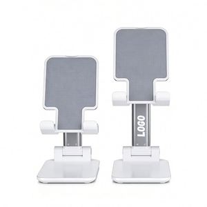 Wholesale Promotional Business Gift Adjustable Mobile <b>Stand</b> Low Qty Custom Logo Portable Desktop Foldable Phone Holder - Product Image 1