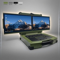 Portátil Robusto con Pantalla Táctil de 17.3 Pulgadas, Aleación de Aluminio, AMD Quad Core, Red 4G para Trabajo de Campo Industrial