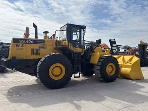Good Condition Used Komatsu Wa470 Wheel Loader 12 Ton Operating Weight 110KW Power Cummins Engine 2022 Model Ready for Delivery - Product Image 3
