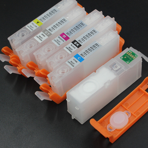 6 couleurs PGI450 CLI451 Cartouche D'encre Rechargeable Pour <span class=keywords><strong>Canon</strong></span> <span class=keywords><strong>PIXMA</strong></span> MG6340 MG7140 <span class=keywords><strong>Imprimante</strong></span> PGI-450 CLI-451 - Product Image 4