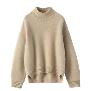 Mongolia pullover dolcevita cachemire 100% puro cashmere maglione per le donne produttore tricot