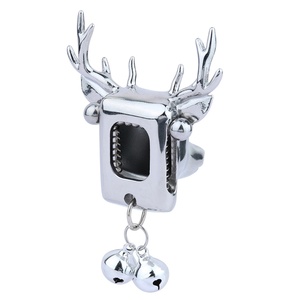 Pinzas para Pezones con Forma de Cabeza de Ciervo QKKQ, Clips Metálicos para Senos, Accesorios de Bondage BDSM, Juguete Sexual Fetiche para Parejas - Product Image 5