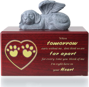 Puda Wooden Pet <strong>Urns</strong> Products <strong>Urns</strong> for Dogs and <strong>Cats</strong> Available From Stock Pet <strong>Urns</strong> for Ashes - Product Image 1