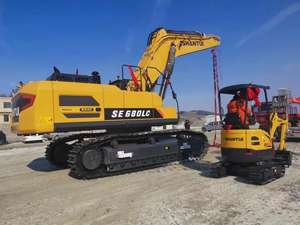 Miniexcavadora de Nueva Generación SE680LCW con Brazo Giratorio, Chasis Variable, Espacio de Trabajo Estrecho, para Construcción Urbana - Product Image 6