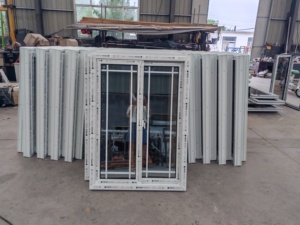 <span class=keywords><strong>Fenêtre</strong></span> coulissante <span class=keywords><strong>en</strong></span> <span class=keywords><strong>PVC</strong></span>/UPVC à <span class=keywords><strong>double</strong></span> <span class=keywords><strong>vitrage</strong></span> réfléchissant, insonorisée, étanche, haute sécurité, pour extérieur commercial – <span class=keywords><strong>Prix</strong></span> usine - Product Image 4