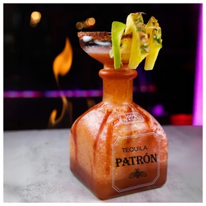 Vaso de <span class=keywords><strong>Margarita</strong></span> con Forma de Botella de Tequila Mini <span class=keywords><strong>Patron</strong></span> de 750 ml, Vaso Gigante Novedoso con Colores y Logotipo Personalizables - Product Image 4