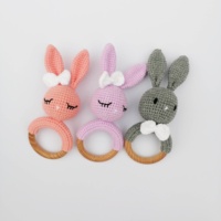 Logo gratuit Plusieurs styles tricotés à la main Animal en peluche Crochet Cotton Doll Baby Toys Educational Baby Toys for Kids