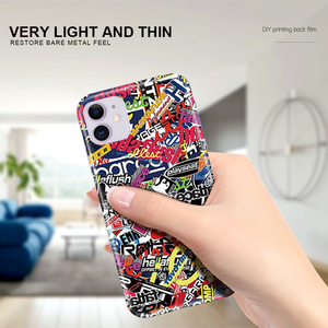In 3D Điện Thoại Di Động Phim Bảo Vệ Trống Điện Thoại Trở Lại Sticker Da Cho Hydrogel Máy Cắt - Product Image 5