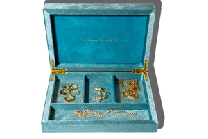 Boîte à <span class=keywords><strong>bijoux</strong></span> de luxe de couleur personnalisée en rose vintage Boîtes à <span class=keywords><strong>bijoux</strong></span> personnalisées en bois et velours de soie de luxe avec matériel doré - Product Image 5