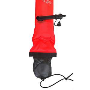 Bouée de signalisation de surface LIR SMB 05, à fond fermé, pour la plongée en apnée, bouée de plongée gonflable - Product Image 4