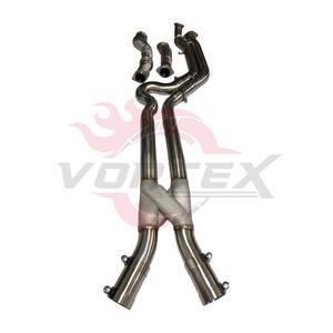 ท่อไอเสียสแตนเลสแบบ Vortex Equal Length พร้อมแผ่นกันความร้อนสำหรับ BMW G80 M3 G82 M4 S58 Turbo ชุดแต่งสำหรับรถแข่งและปรับแต่ง - Product Image 3