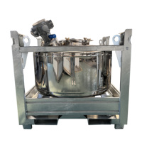 Réservoir de stockage de lait en acier inoxydable de qualité alimentaire Wanlong OEM, IBC Tote Tank 1000L, respectueux de l'environnement