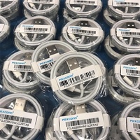 Offre Spéciale Foxconn 1M USB à 8 broches câble de charge rapide pour iPhone 7 8X11 12 câble de chargeur