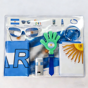 Kit de Artículos para Fanáticos de la Copa <span class=keywords><strong>Mundial</strong></span> de Fútbol 2026, Paquete Personalizado para Aficionados, Conjuntos de Animación con Bufanda y Gafas, Venta al Por Mayor - Product Image 4