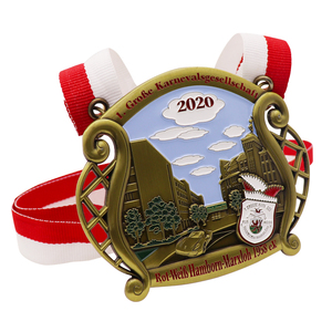 Medalla de premio de fútbol de oro personalizada Moneda barata de aleación de zinc 2D 3D para fútbol y deportes fabricada por Champions Medal - Product Image 5