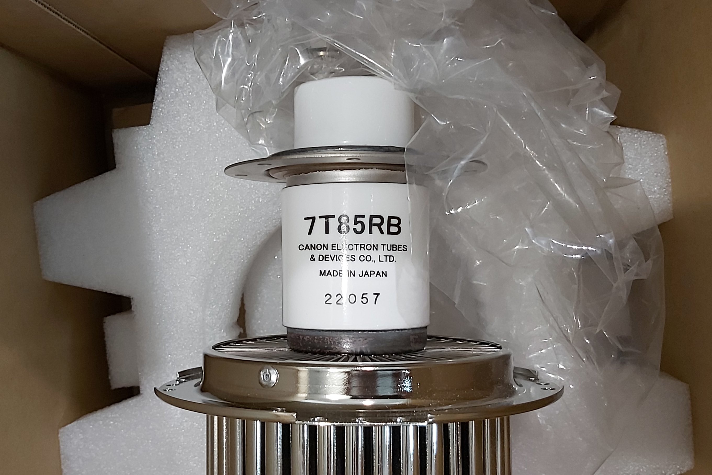 5kW Japan 7T85RB Oscillation Tube - Power Triode with 6.3V Supply
