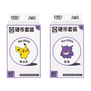 JPS Kort Último Set de Monedas Sorpresa Pokémon 151 Original Chino Escarlata y Violeta, Tarjetas Coleccionables de Exhibición, Juego de Cartas Coleccionables - Product Image 4