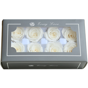 Every Love-ramo de flores de 4-5 cm, color morado y negro para siempre, Rosa encantada real/cabeza para caja de flores - Product Image 6