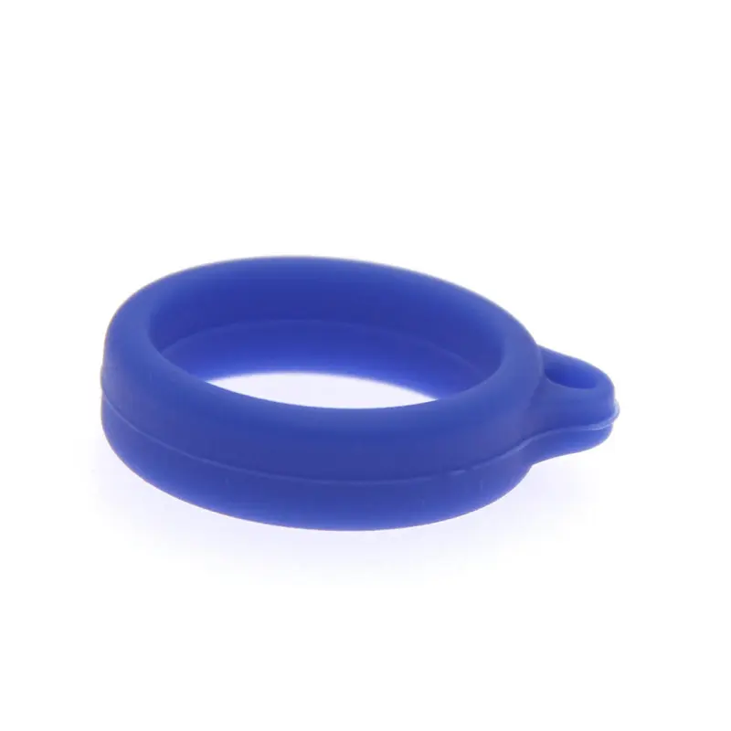 विरोधी खो सिलिकॉन अंगूठी समायोज्य डोरी सामान सिलिकॉन फिक्सिंग के छल्ले के लिए कलम सुरक्षात्मक अंगूठी