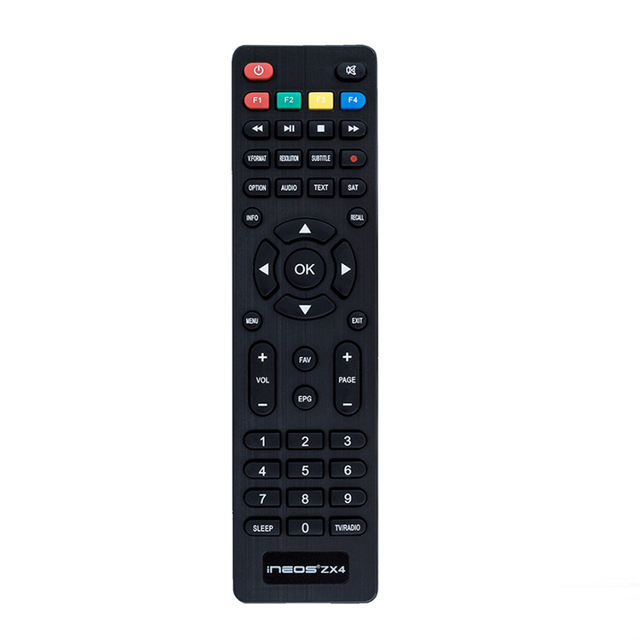 Replacement Remote Control for INEOS ZX4 HD Satellite & Iptv Player