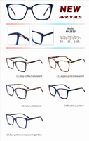Nouvel Arrivage Vente en Gros Fabricant Monture Optique Unisexe en Métal et Acétate Verres Anti-Lumière Bleue