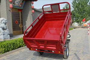 Tricycle de transport à benne basculante 150cc à essence refroidi par air, <span class=keywords><strong>scooter</strong></span> à <span class=keywords><strong>3</strong></span> roues ouvert pour routes africaines - Product Image 5