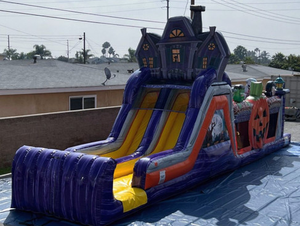 Circuito <span class=keywords><strong>de</strong></span> Obstáculos Inflable <span class=keywords><strong>de</strong></span> PVC para Exteriores, Desafío <span class=keywords><strong>de</strong></span> Halloween, Castillo <span class=keywords><strong>de</strong></span> Obstáculos con Calabazas y Fantasmas, Certificado CE, Opciones <span class=keywords><strong>de</strong></span> Color Personalizadas - Product Image 5