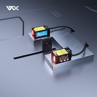 Sensor de Distancia Láser Industrial con Precisión de 5um, Salida Analógica NPN PNP para Automatización, Control de Calidad, Sensor de Desplazamiento de Precisión
