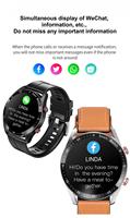 Jam Tangan Pintar Pria 2025, Panggilan BT, Pemantau Detak Jantung, Pemantau Kesehatan, Pelacak Kebugaran Olahraga, Tahan Air Ip68, Smartwatch HW20